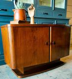 Vintage/Mid century design kast, jaren '50 houten dressoir, Antiek en Kunst, Antiek | Meubels | Kasten, Ophalen