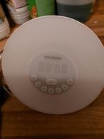 Hyundai Wekker Lamp met gekleurde lichte speciaal om langzaa, Huis en Inrichting, Ophalen, Zo goed als nieuw, Digitaal, Wekker of Tafelklok
