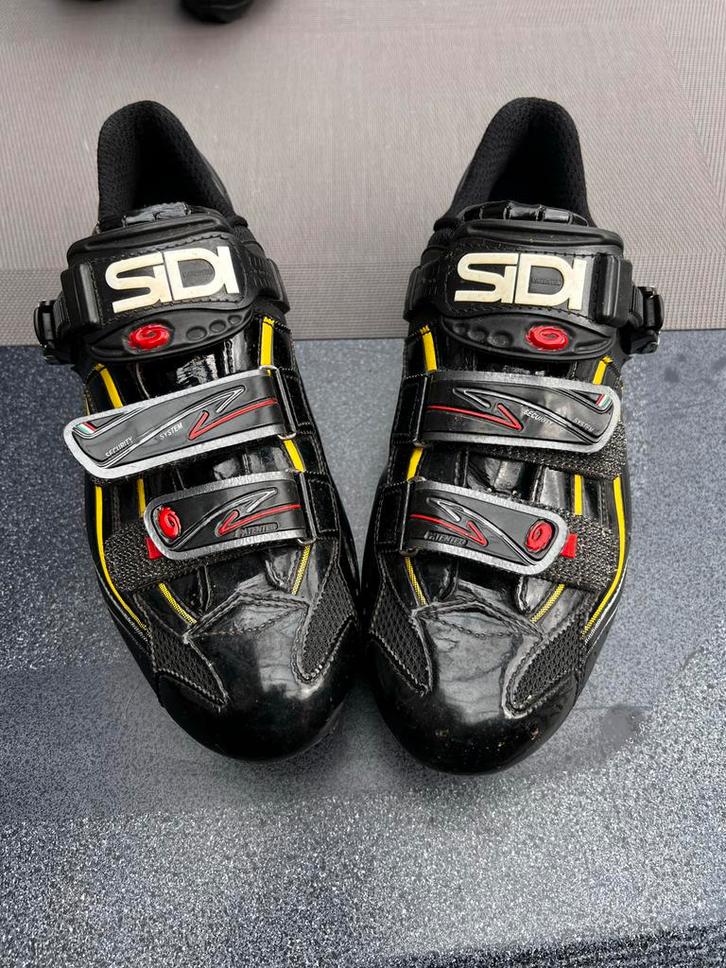 SIDI Carbon Lite racefiets schoenset maat 44, Fietsen en Brommers, Fietsaccessoires | Fietskleding, Gebruikt, Heren, Schoenen