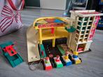 Vintage Fisher Price Garage, Ophalen of Verzenden, Gebruikt, Jongen of Meisje