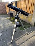 luxe telescoop , Omegon , in zeer goede staat met ledzoeker, Ophalen, Gebruikt, Lenzentelescoop (refractor), 80 tot 200 mm