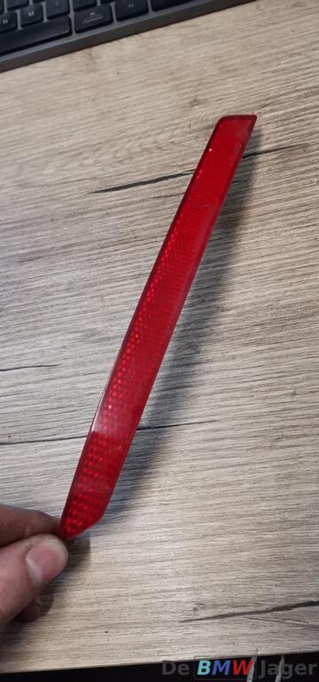Bumperreflector linksachter BMW 5-serie Touring F11 7210795, Gebruikt, Ophalen of Verzenden, BMW, BMW