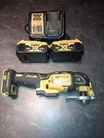 Dewalt DCS356 Multitool met 2 Accu's en Oplader, Ophalen of Verzenden, Gebruikt