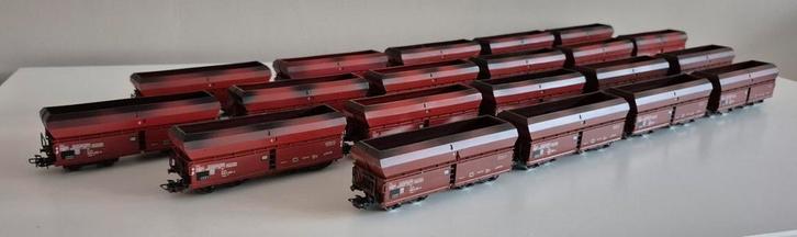 Marklin 4624 onderlosser. 20 stuks! Nieuw in doos.Erz wagons, Hobby en Vrije tijd, Modeltreinen | H0, Nieuw, Wagon, Wisselstroom