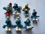 Smurf Schleich 7 stuks zie de foto's, Ophalen, Gebruikt, Verschillende Smurfen, Poppetje, Figuurtje of Knuffel