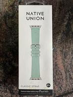 Leren band voor Apple Watch 42-44mm, Sieraden, Tassen en Uiterlijk, Horloges | Heren, Overige materialen, Leer, Polshorloge, Nieuw