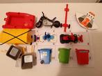 Playmobil onderdelen motor, container, pallet, boot, Ophalen of Verzenden, Gebruikt, Los playmobil