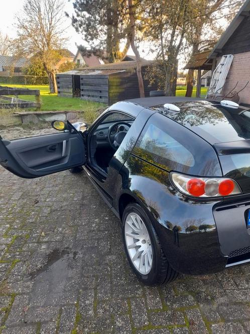 Smart Roadster 0.7 60KW Coupe AUT 2004 Zwart, Auto's, Smart, Particulier, Roadster, Benzine, B, Coupé, Automaat, Origineel Nederlands