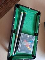 mini pool biljart 12 x 21 cm, Sport en Fitness, Biljarten en Poolen, Verzenden, Nieuw, Pooltafel