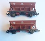 2 onderlossers, Hobby en Vrije tijd, Modeltreinen | N-Spoor, Gebruikt, Gelijkstroom, Wagon, Ophalen of Verzenden
