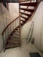 Houten wenteltrap, Ophalen of Verzenden, Gebruikt, Trap, 2 tot 4 meter