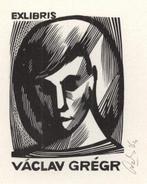 0164 Ex Libris Nederland : Cees Andriessen, 1964, Antiek en Kunst, Verzenden