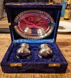 Peper en zout stel in doos, Antiek en Kunst, Antiek | Keukenbenodigdheden, Ophalen of Verzenden