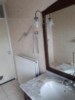 Rustic bathroom furniture & mirrors with tulips, Ophalen, Gebruikt, Rustic, 50 tot 100 cm