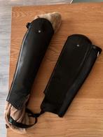 Lederen chaps met elastiek, Dieren en Toebehoren, Paardrijkleding, Ophalen, Gebruikt, Overige soorten, Dames