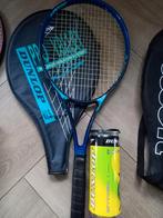 Dunlop tennisracket + hoes en ballen, Sport en Fitness, Tennis, Ophalen, Racket, Dunlop, L4