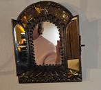Drie luik spiegeltje. Héél mooi., Antiek en Kunst, Antiek | Spiegels, Ophalen of Verzenden, Minder dan 50 cm