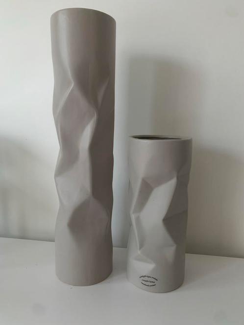 Keramieken Vazen Set, Huis en Inrichting, Woonaccessoires | Vazen, Gebruikt, Overige kleuren, Minder dan 50 cm, Aardewerk of Porselein