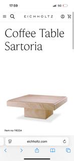 Eichholtz salontafel sartoria - nieuw in verpakking, Huis en Inrichting, Tafels | Salontafels, Nieuw, Minder dan 50 cm, Rechthoekig