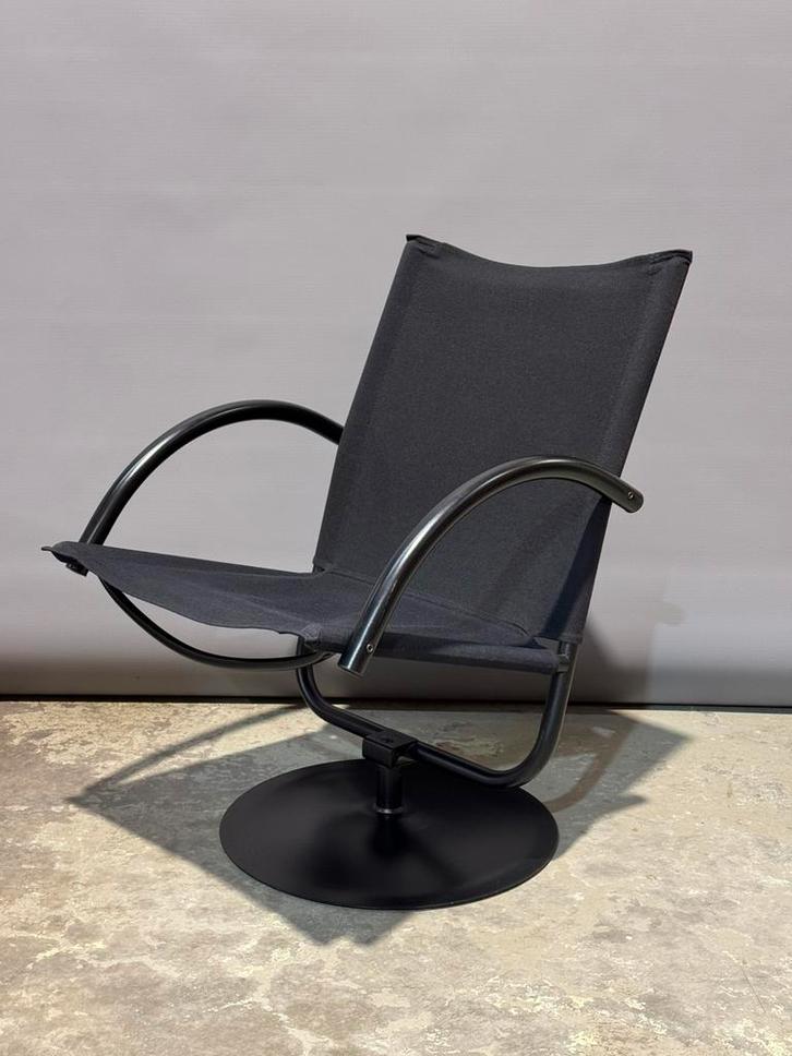 Draaistoel Mazairac en Boonzaaijer, Huis en Inrichting, Fauteuils, Zo goed als nieuw, Metaal, Stof, 50 tot 75 cm, Minder dan 75 cm