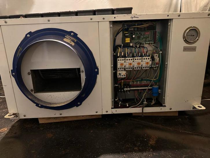 Opticlimate 10 & 15 kW met toebehoren, Tuin en Terras, Kweekspullen, Gebruikt, Klimaatbeheersing, Ophalen