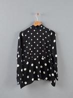 H&M top blouse zwart wit stippen polkadots maat 38 M medium, Kleding | Dames, Blouses en Tunieken, Ophalen of Verzenden, Zo goed als nieuw