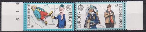 België 1981 EUROPA Klederdracht met TAB, Postzegels en Munten, Postzegels | Thematische zegels, Postfris, Overige thema's, Ophalen of Verzenden
