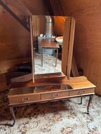 Kaptafel Queen Ann Stijl 145x35x163 met spiegel)65 cm zonder, Ophalen, Gebruikt, 100 tot 150 cm, 50 tot 100 cm