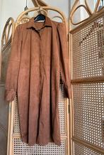 Costes Rebel Jurk Bruin Suède - Maat L, Ophalen of Verzenden, Zo goed als nieuw, Maat 42/44 (L), Bruin