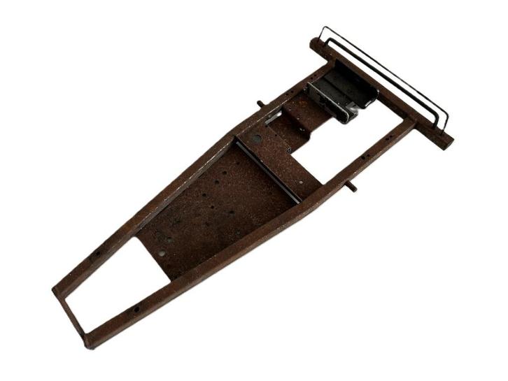 Vintagte stockcar chassis rc auto, Hobby en Vrije tijd, Modelbouw | Radiografisch | Auto's, Gebruikt, Onderdeel, Nitro, Overige schalen