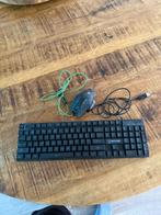 Battletron Toetsenbord + Muis, Computers en Software, Toetsenborden, Ophalen, Zo goed als nieuw, Qwerty, Bedraad