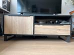 Cosmo TV meubel - mangohout, Ophalen, 100 tot 150 cm, Zo goed als nieuw, Metaal