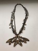 Noa Noa sieraden ketting zeemotief met pareltjes, Verzenden, Gebruikt, Overige materialen