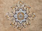 Handmade oriental wool Berber carpet camel 250x345cm, Gebruikt, Persian Perzisch vintage oosters Berber hype, 200 cm of meer, Ophalen of Verzenden