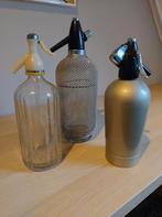 Decoratieve cocktail/soda flessen., Ophalen of Verzenden, Overige kleuren, Glas, Minder dan 50 cm