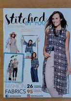 Stitched by you nr 1 lente/zomer 2017, Hobby en Vrije tijd, Kledingpatronen, Ophalen of Verzenden, Zo goed als nieuw, Vrouw, Overige merken