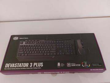Cooler Master Devastator 3 Plus Gaming Toetsenbord + Muis beschikbaar voor biedingen