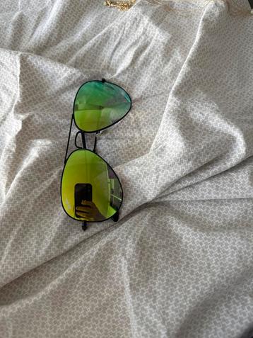 Ray-Ban Aviator Zonnebril - Groen/Zwart beschikbaar voor biedingen