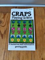 Playing to Win - Craps Guide, Ophalen of Verzenden, Zo goed als nieuw, Overige onderwerpen