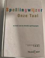SPELLINGSWIJZER ONZE TAAL OP BASIS VAN DE OFFICIELE, Ophalen of Verzenden, Gelezen