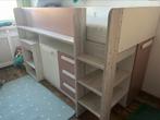 Halfhoogslaper YOLO zonder matras, Kinderen en Baby's, Kinderkamer | Stapelbedden en Hoogslapers, Ophalen, Zo goed als nieuw, Halfhoogslaper
