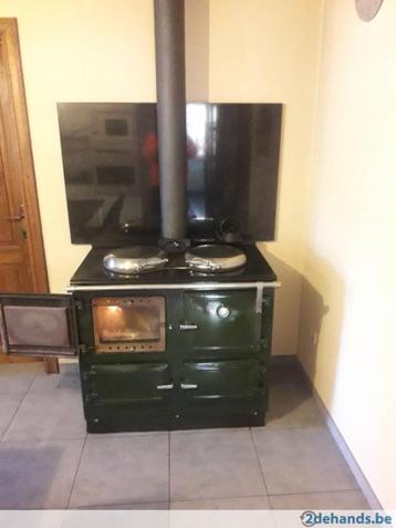 Esse Cooker 990wn houtgestookt fornuis racing green  beschikbaar voor biedingen
