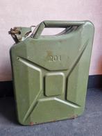 Jerrycan, militaire brandstoftank 20L Groen Army, Ophalen of Verzenden, Landmacht, Nederland