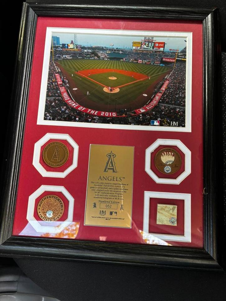 Highland Mint Los Angeles Angels World Series Deluxe, Verzamelen, Sportartikelen en Voetbal, Zo goed als nieuw, Overige typen