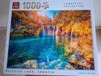 Puzzel plitvice lake KROATIË  1000 STUKJES, Ophalen of Verzenden, Zo goed als nieuw