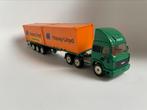 model IVECO vrachtwagencombinatie containertrailer Siku 1/50, Hobby en Vrije tijd, Modelauto's | 1:50, Ophalen of Verzenden, Gebruikt