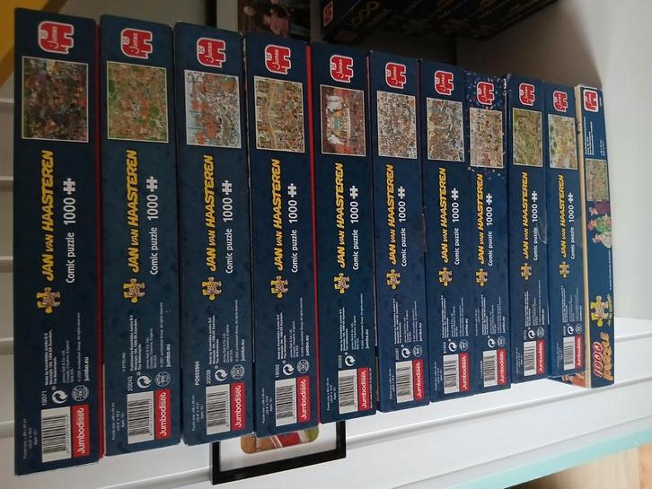 Jan van haasteren puzzels, Hobby en Vrije tijd, Denksport en Puzzels, Zo goed als nieuw, Legpuzzel, 500 t/m 1500 stukjes, Ophalen