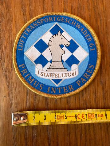 Duitse Luchtmacht 1 Staffel LTG 61 patch beschikbaar voor biedingen