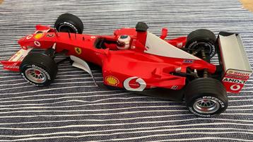 Formule 1 Ferrari F2002 (2002) Mattel  schaal 1:18 beschikbaar voor biedingen