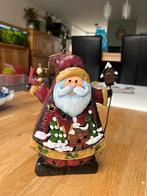 Kerstman Theelichthouder van Blik, Ophalen